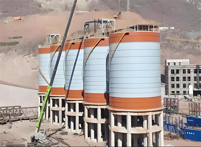 贾汪高架钢板仓